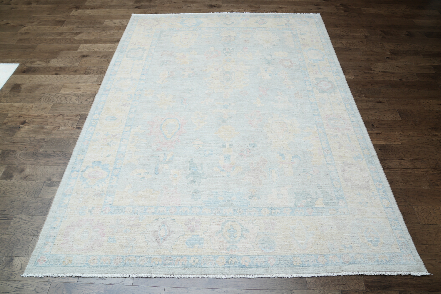Vegetable Dye Oushak Oriental Area Rug 9x12