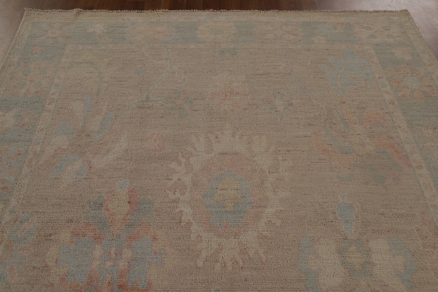 Handmade Oushak Vegetable Dye Area Rug 6x9