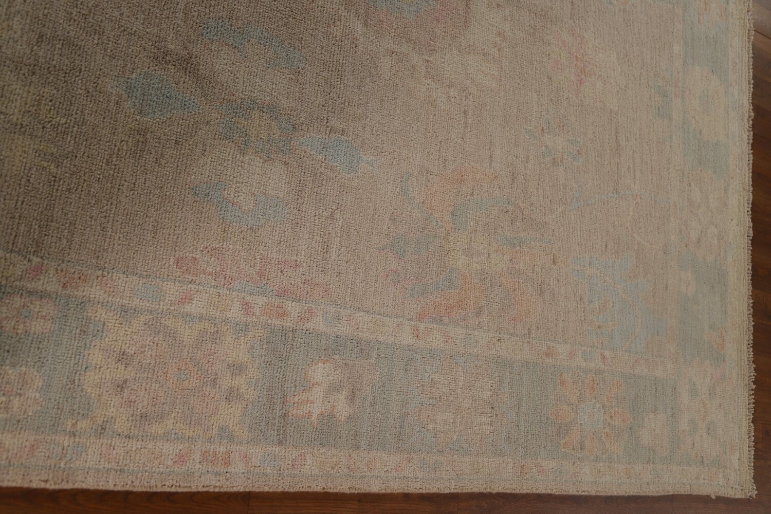 Handmade Oushak Vegetable Dye Area Rug 6x9