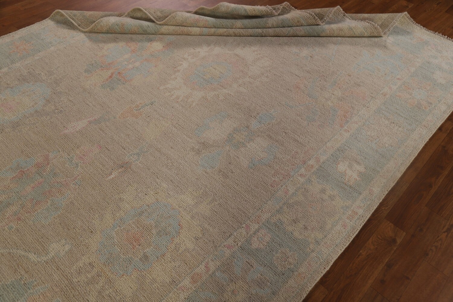 Handmade Oushak Vegetable Dye Area Rug 6x9