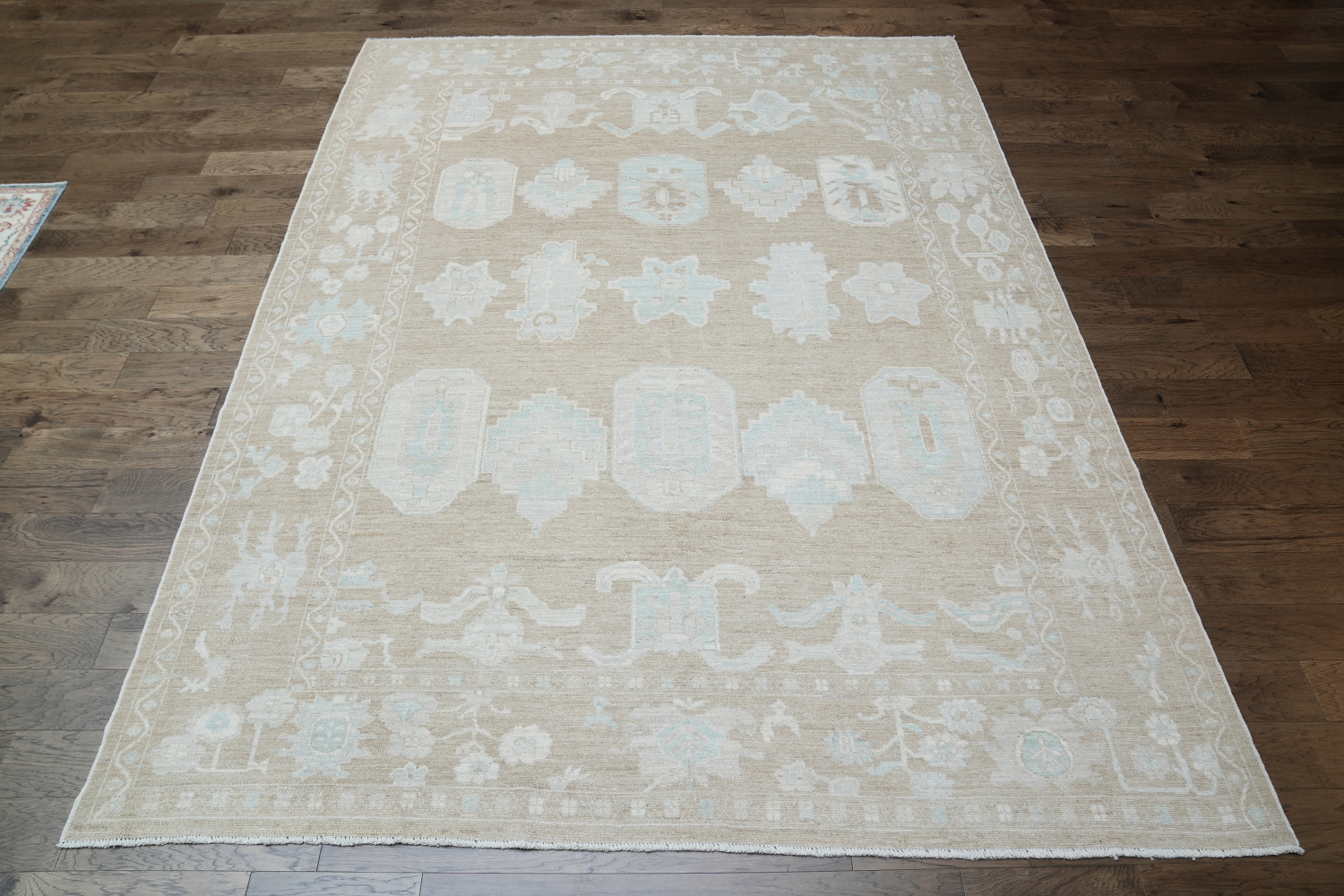 Vegetable Dye Oushak Oriental Area Rug 9x12