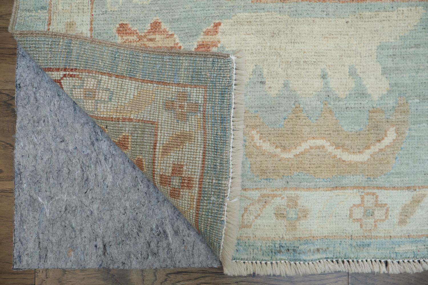Vegetable Dye Oushak Oriental Area Rug 8x11