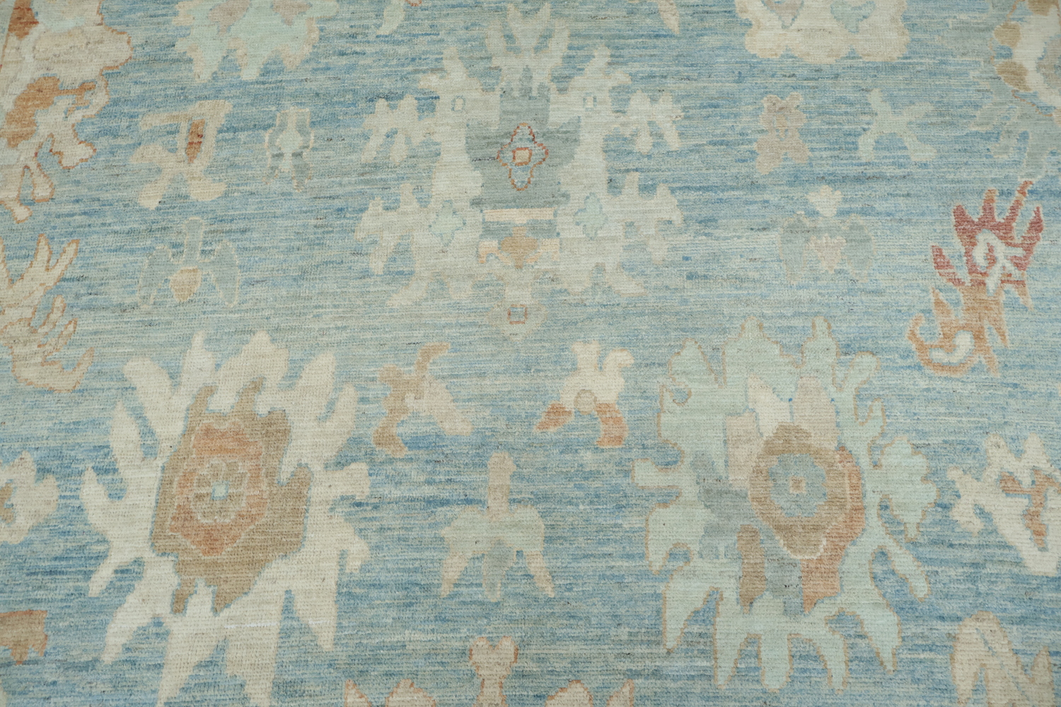 Vegetable Dye Oushak Oriental Area Rug 8x11