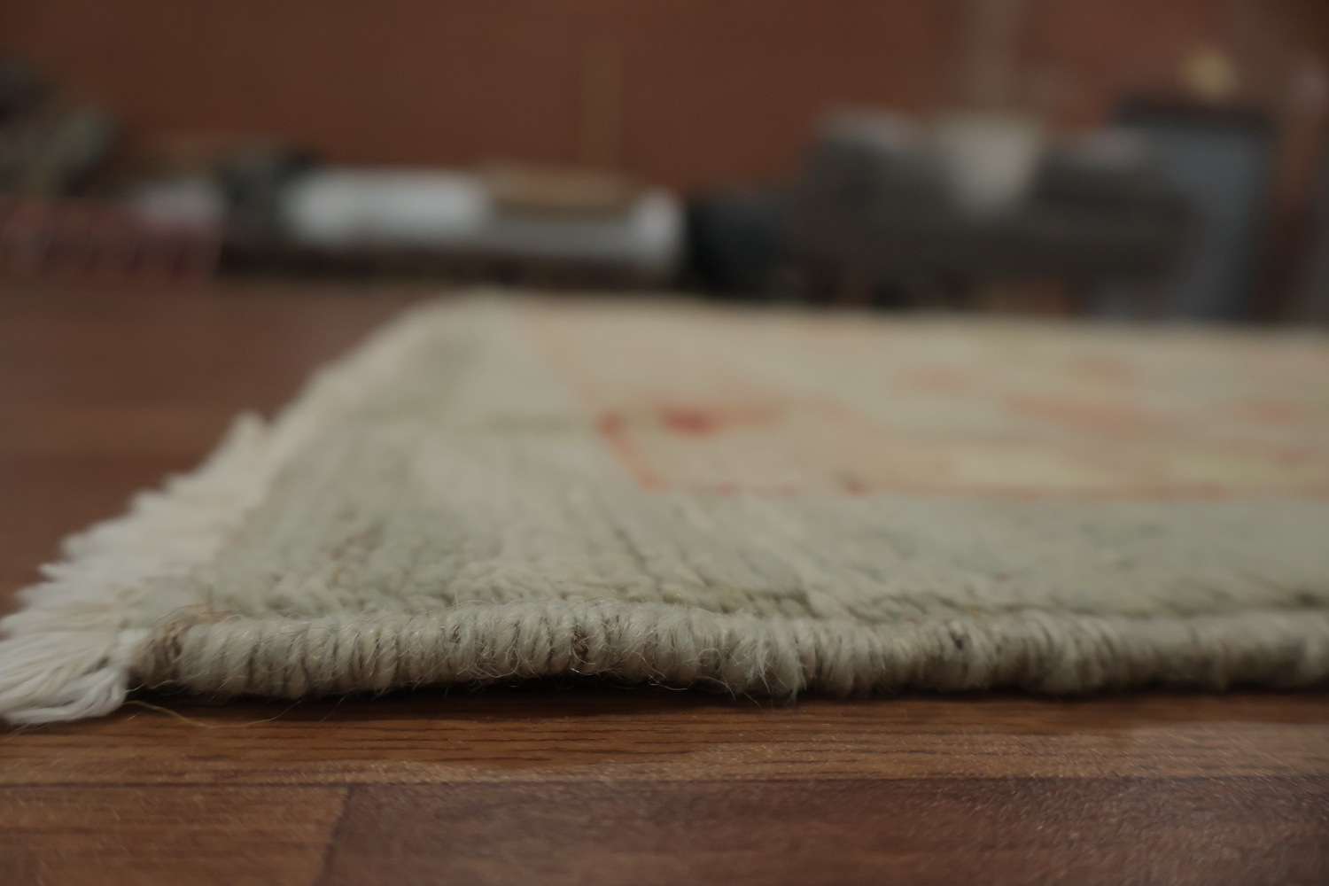 Classic Decor Oushak Vegetable Dye Area Rug 8x10 in Gentle Pastel Shades