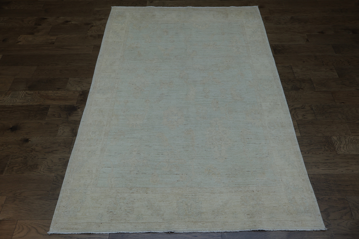 Vegetable Dye Oushak Oriental Area Rug 6x8