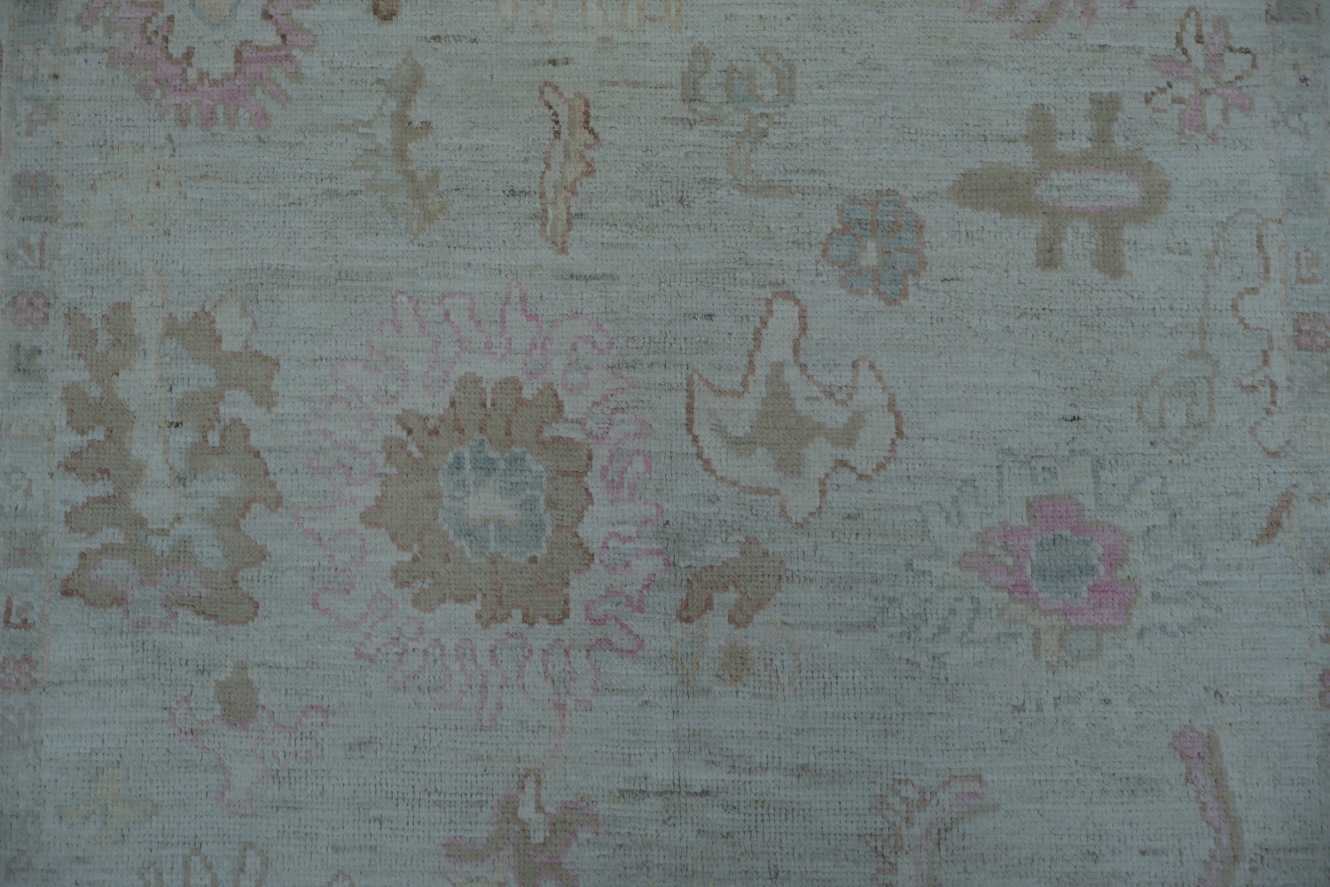 Vegetable Dye Oushak Oriental Area Rug 5x7