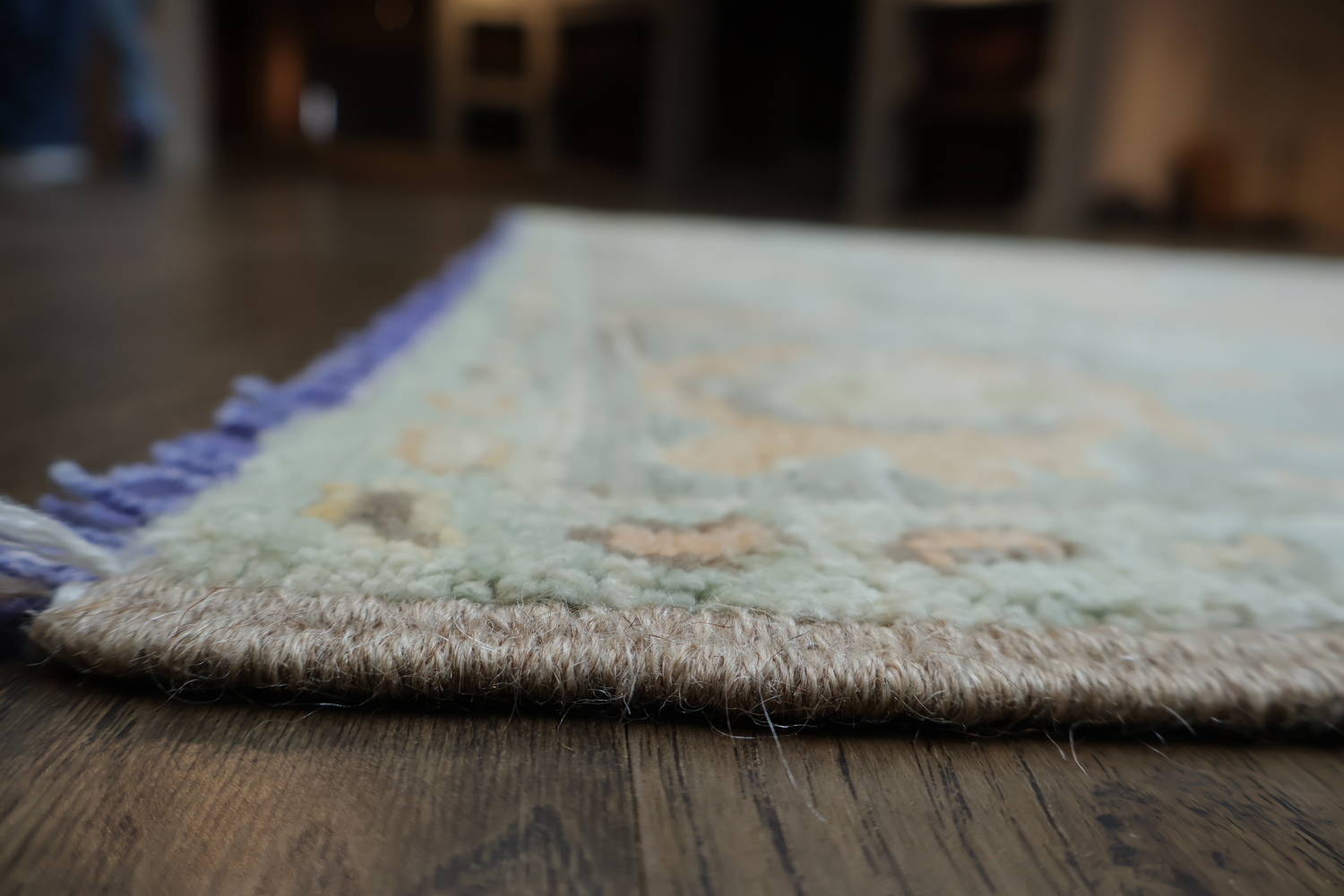 Vegetable Dye Oushak Oriental Area Rug 4x6