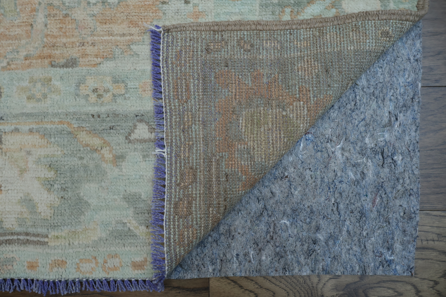 Vegetable Dye Oushak Oriental Area Rug 4x6
