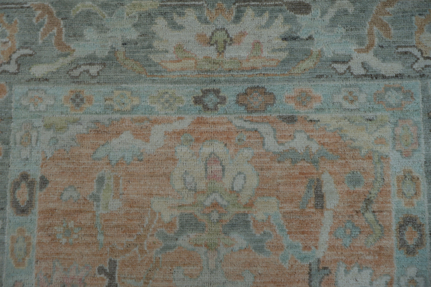Vegetable Dye Oushak Oriental Area Rug 4x6