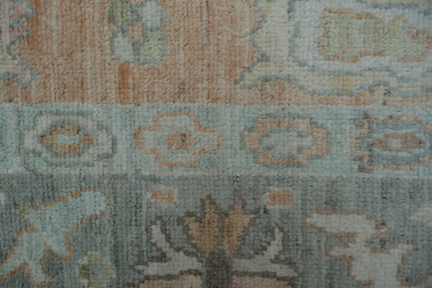 Vegetable Dye Oushak Oriental Area Rug 4x6