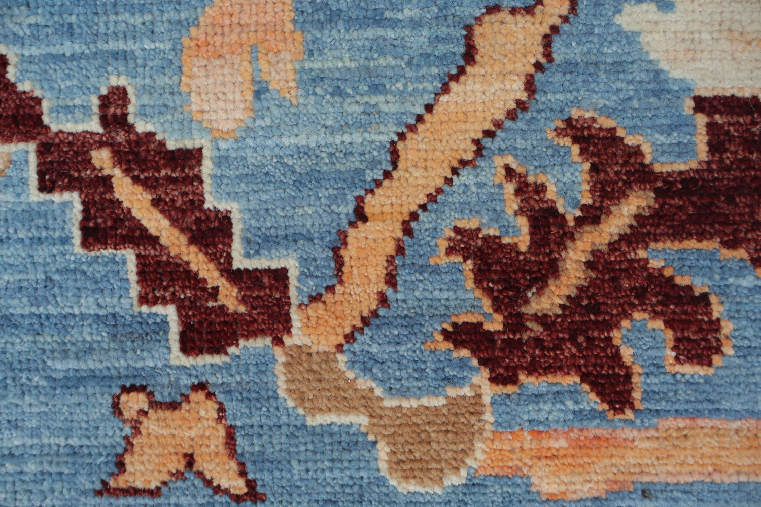 Vegetable Dye Oushak Turkish Area Rug 8x10