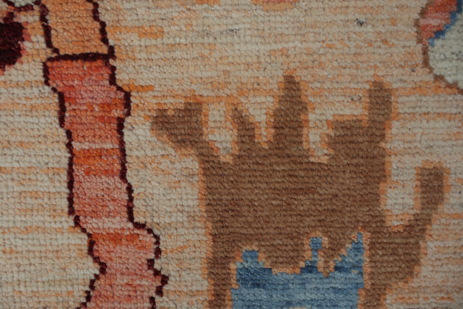 Vegetable Dye Oushak Turkish Area Rug 8x10