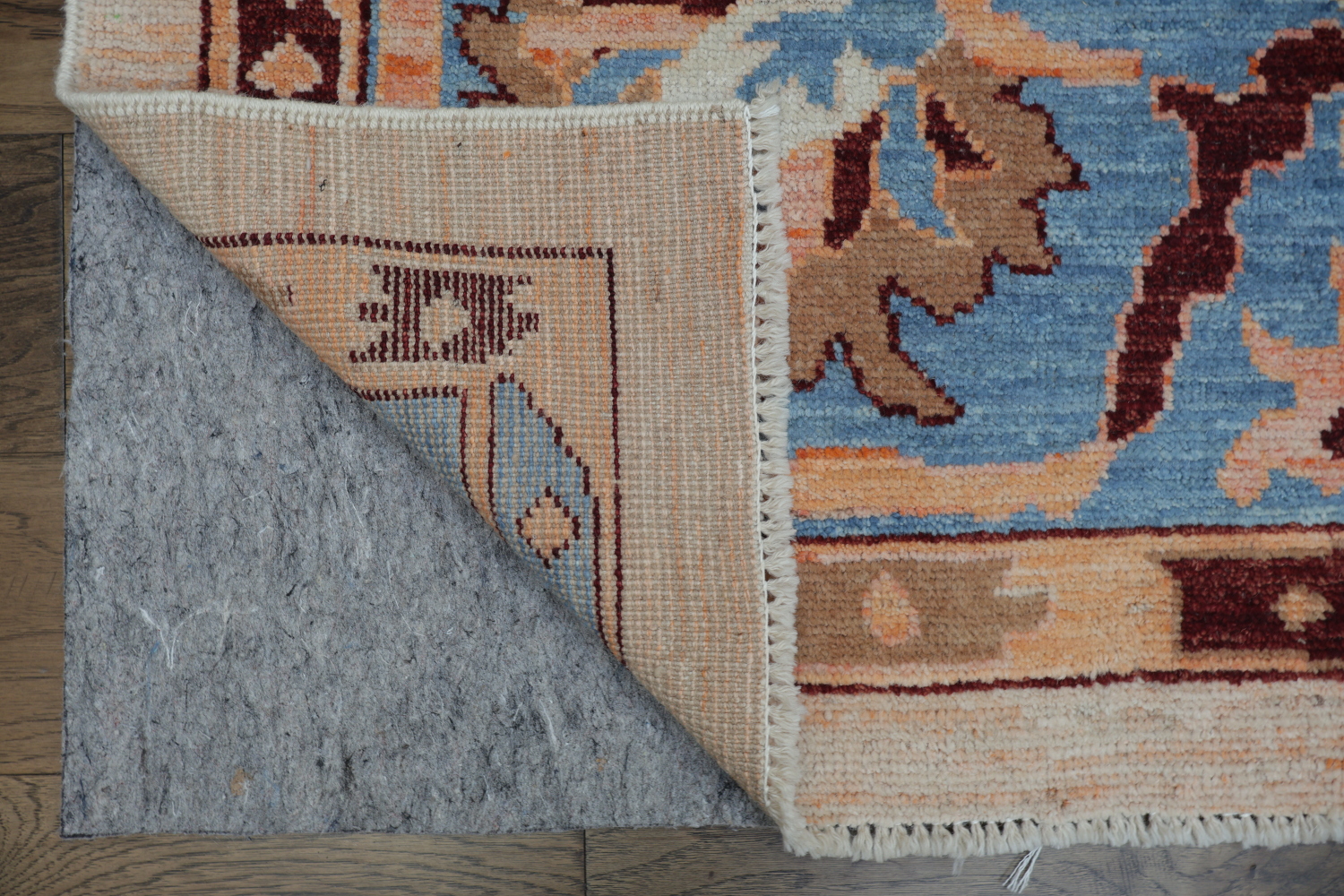 Vegetable Dye Oushak Turkish Area Rug 8x10
