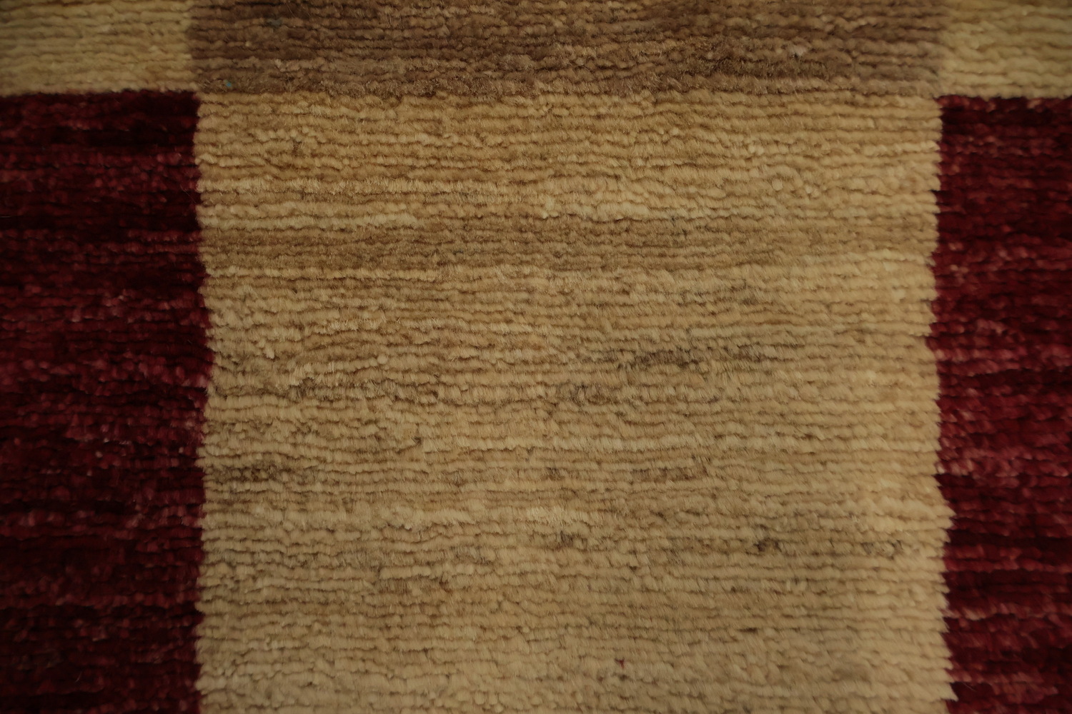 Handmade Checkered Gabbeh Kashkoli Area Rug 6x8 for Modern Spaces