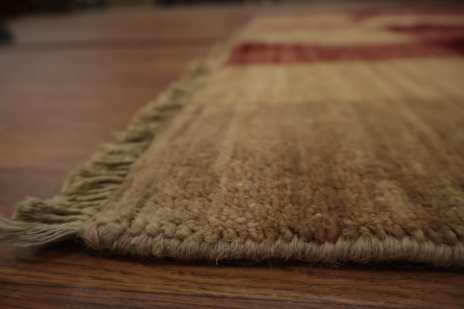 Handmade Checkered Gabbeh Kashkoli Area Rug 6x8 for Modern Spaces