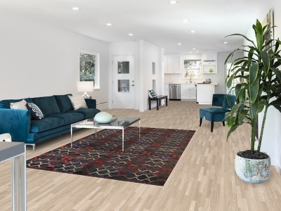 All-Over Trellis Moroccan Indian Area Rug 6x9