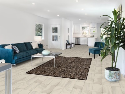 Animal Print Gabbeh Indian Area Rug 5x8