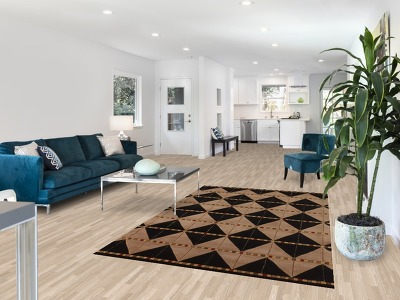 Geometric Gabbeh Oriental Area Rug 5x8