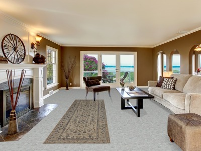 Vegetable Dye Oushak Turkish Runner Rug 3x12