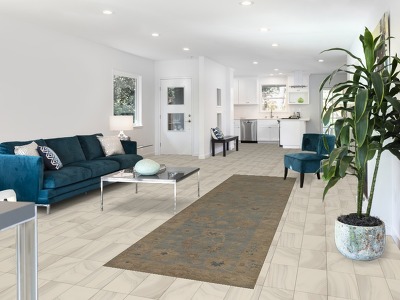 Vegetable Dye Oushak Turkish Runner Rug 3x12