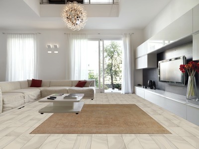 Vintage Floral Wool Tabriz Persian Area Rug 10x13