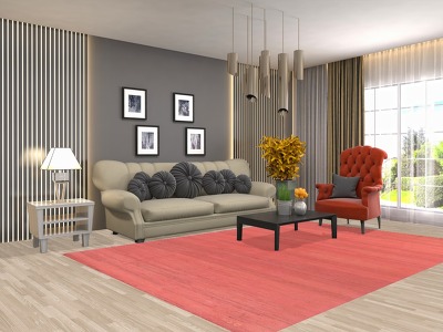 Wool Modern Gabbeh Oriental Area Rug 7x10