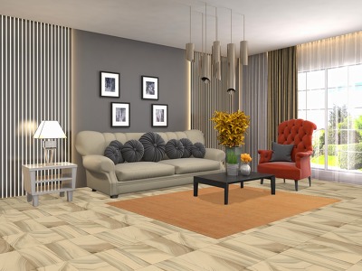 Handmade Wool Gabbeh Oriental Rug 5x7