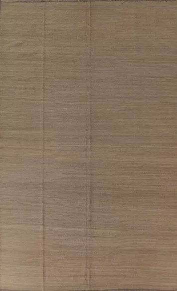 Earth Tone Kilim Modern Area Rug 8x11