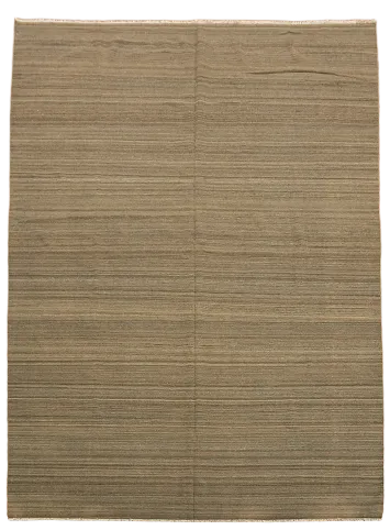 Earth Tone Kilim Brown Large Area Rug 10x14