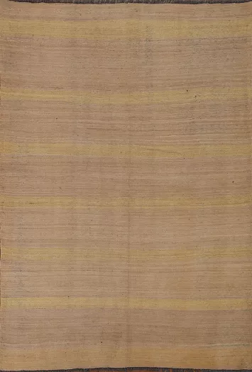 Earth Tone Kilim Modern Area Rug 5x6