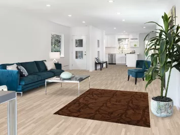 Brown Gabbeh Kashkoli Wool Area Rug 5x6