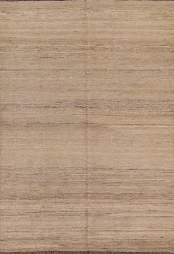 Earth Tone Kilim Modern Area Rug 4x6