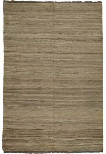 Striped Kilim Modern Area Rug 5x6
