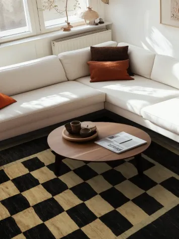 Modern Gabbeh Vegetable Dye Area Rug 8x10