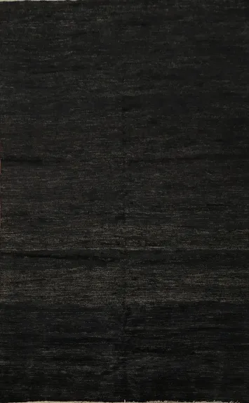 Classic Gabbeh Vegetable Dye Area Rug 6x10 for a Contemporary Touch