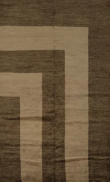 Natural Beauty Gabbeh Modern Area Rug 6x8 with Geometric Lines