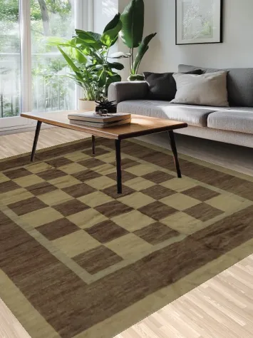 Vegetable Dye Modern Gabbeh Oriental Area Rug 8x10