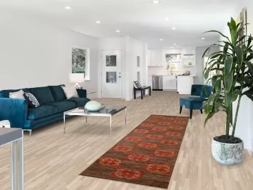 Brown Modern Gabbeh Wool Runner Rug 3x10