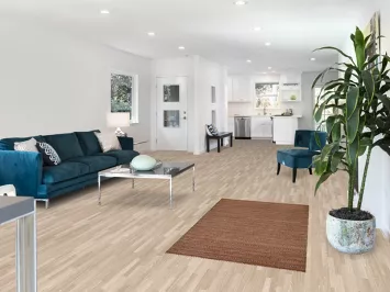 Modern Gabbeh Wool Area Rug 3x5