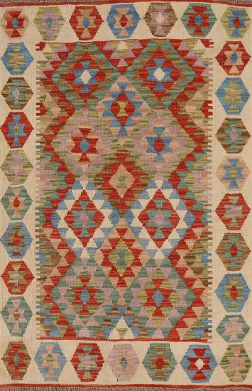 South Western Kilim Oriental Area Rug 3x5