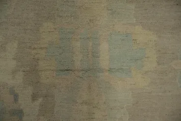 Vegetable Dye Oushak Large Area Rug 10x14