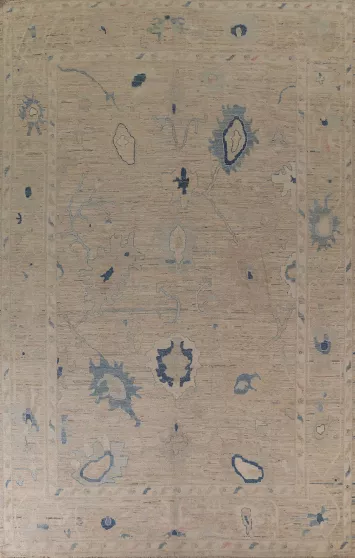 Vegetable Dye Oushak Oriental Area Rug 10x13