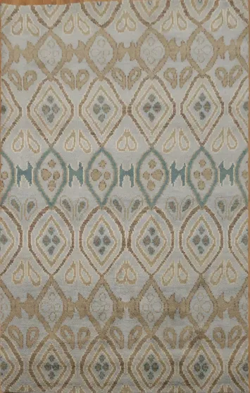 All-Over Gabbeh Oriental Area Rug 5x8