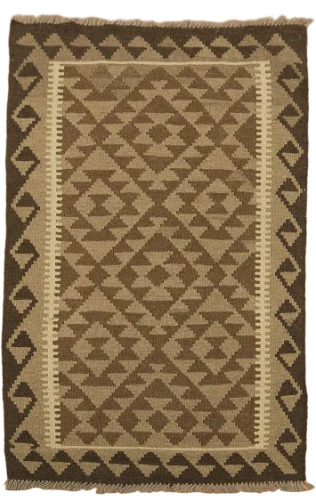 Geometric Kilim Oriental Area Rug 3x5