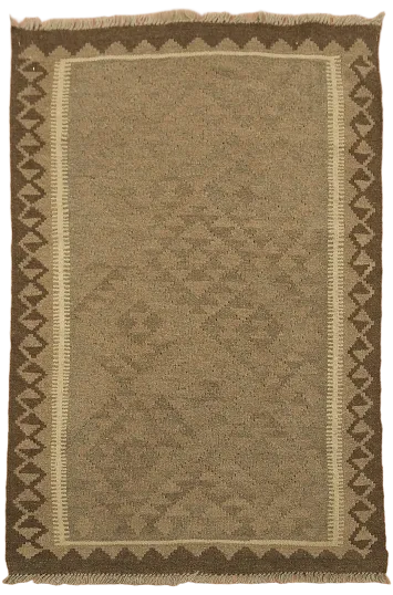 Reversible Wool Kilim Oriental Rug 3x5
