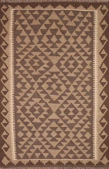 Geometric Kilim Oriental Area Rug 3x5