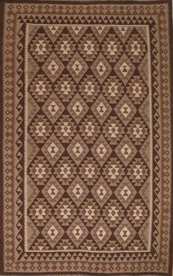 Geometric Kilim Oriental Area Rug 7x10