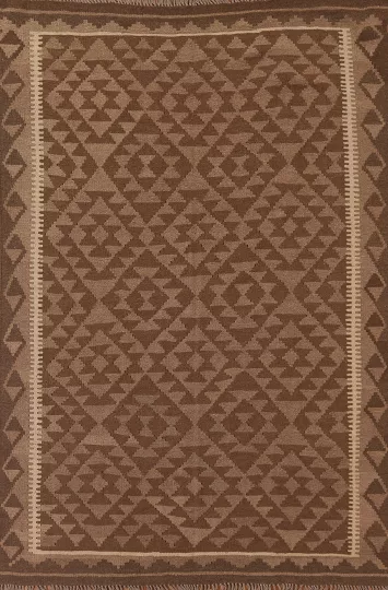 Geometric Kilim Oriental Area Rug 5x7