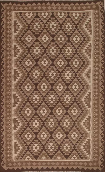 Geometric Kilim Oriental Area Rug 7x10