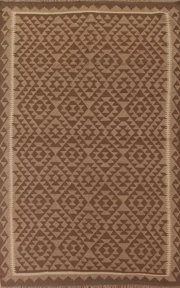 Geometric Kilim Reversible Area Rug 7x10